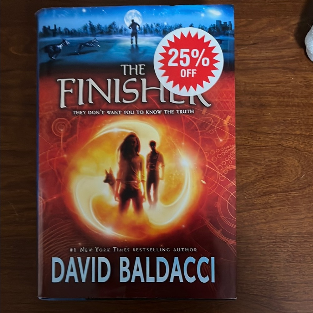 The Finisher by David Baldacci Hardcover